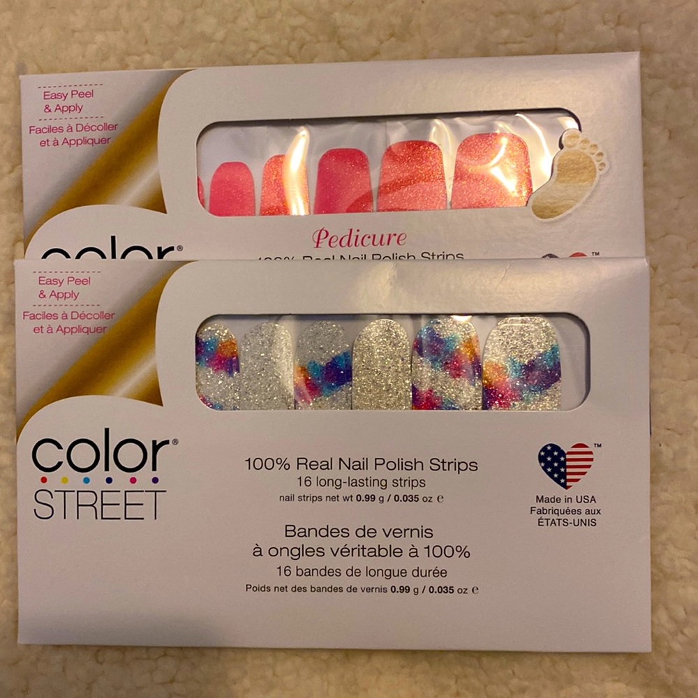 COPY - NWT Colorstreet glitter bundle!